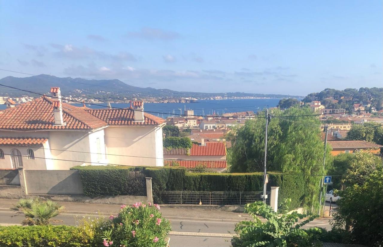 Petit Paradis A Sanary Avec Vue Mer Wifi Et Clim Luaran gambar